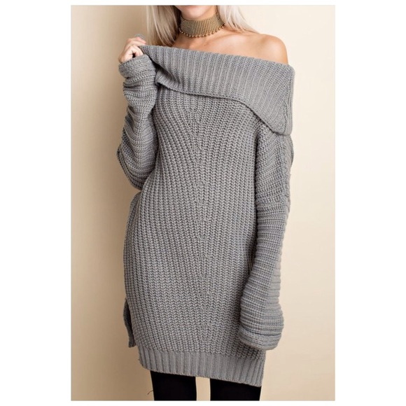 Heather Grey Sweater - Picture 7 of 8